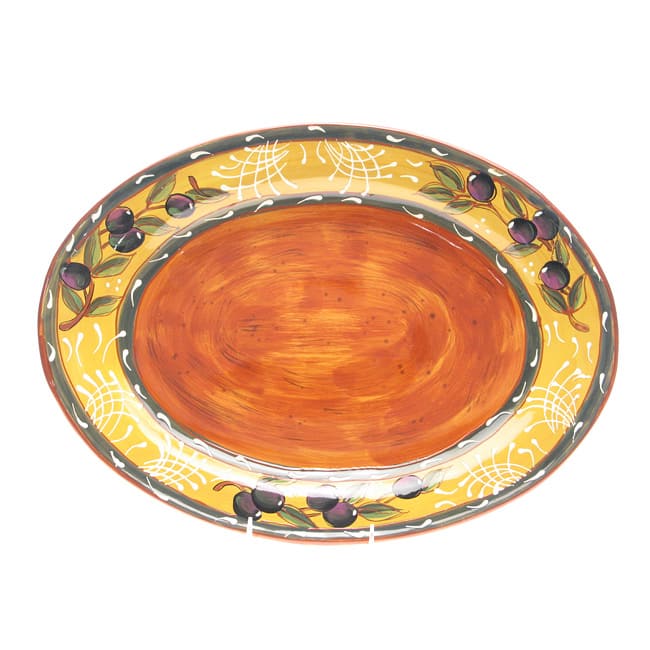 Certified International French Olives Oval Platter