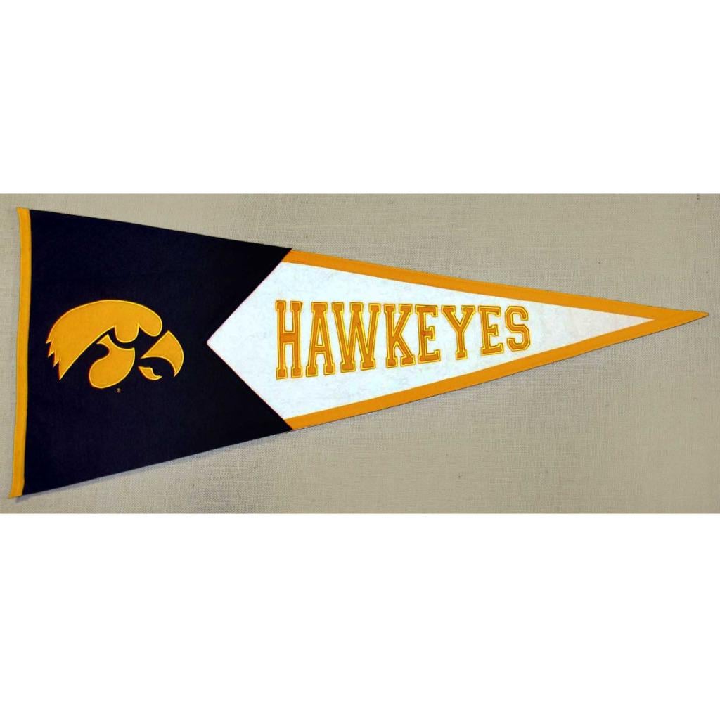 Iowa Hawkeyes Classic Wool Pennant