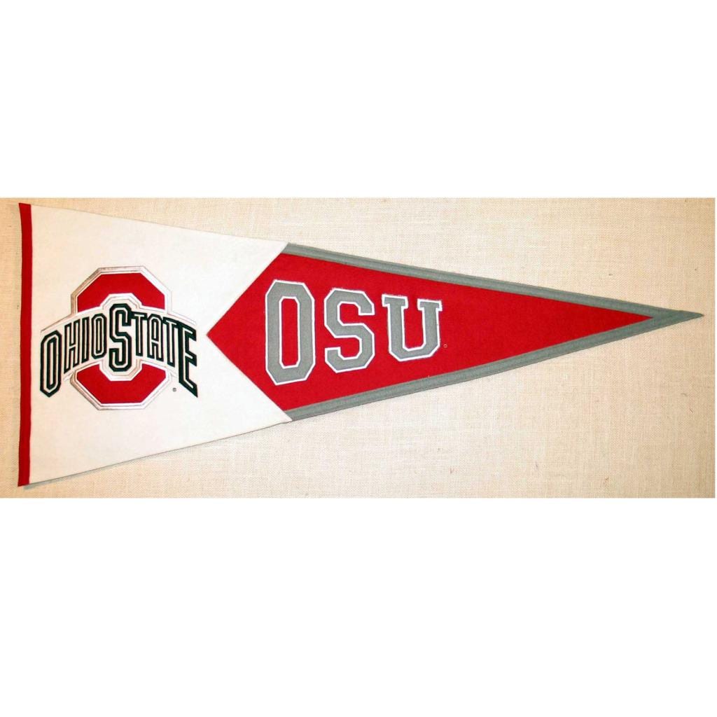 Ohio State Buckeyes Classic Wool Pennant - Free Shipping On Orders Over 