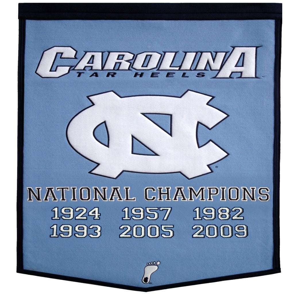 North Carolina NCAA Basketball Dynasty Banner
