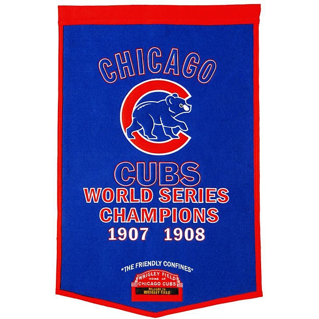 Chicago Cubs MLB Dynasty Banner