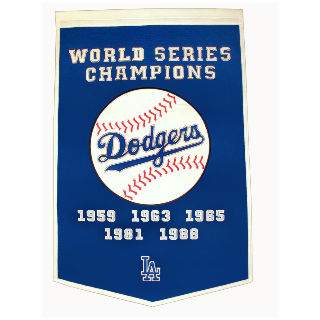 Los Angeles Dodgers MLB Dynasty Banner