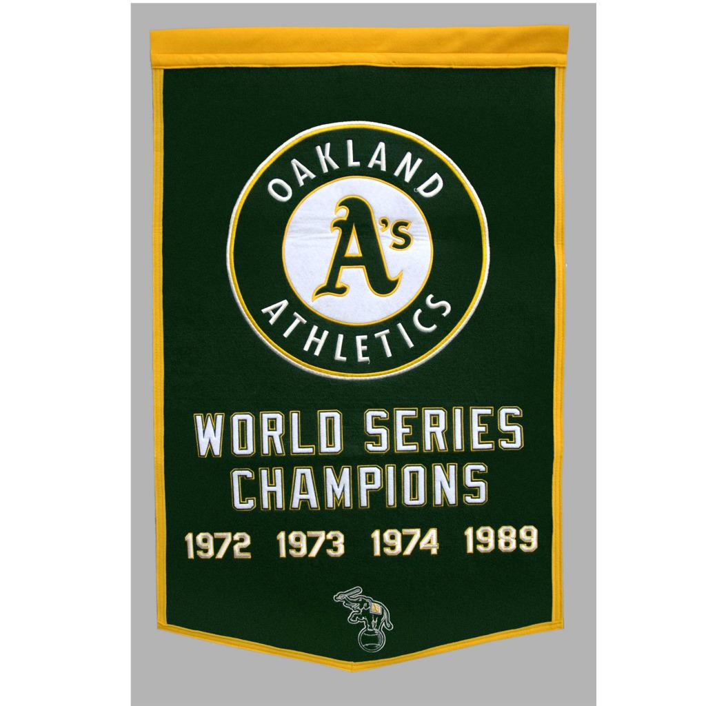 Oakland Athletics MLB Dynasty Banner