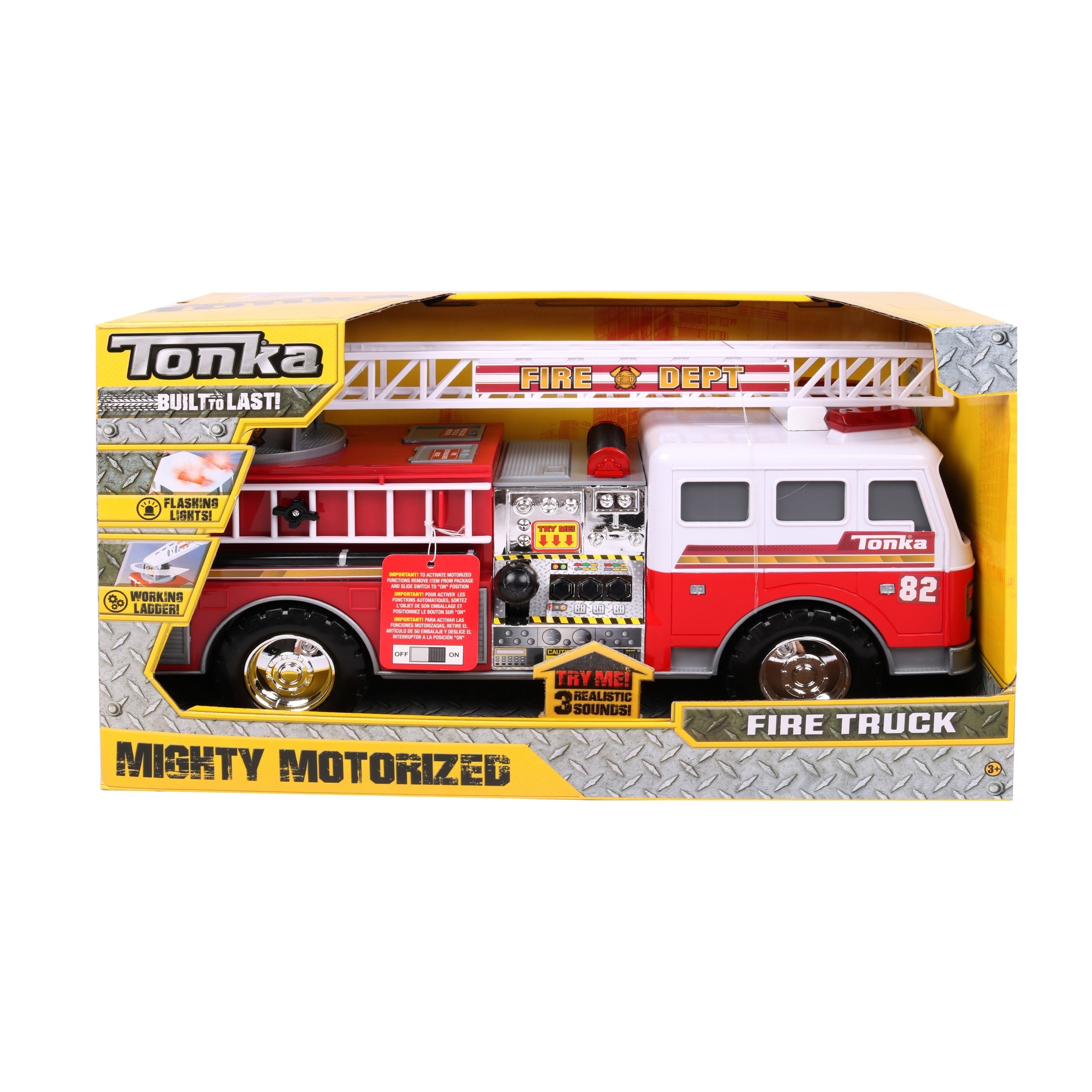 tonka motorized fire truck