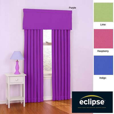 Eclipse 63-inch Twill Curtain Panel Pair