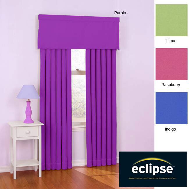 Eclipse 63-inch Twill Curtain Panel Pair