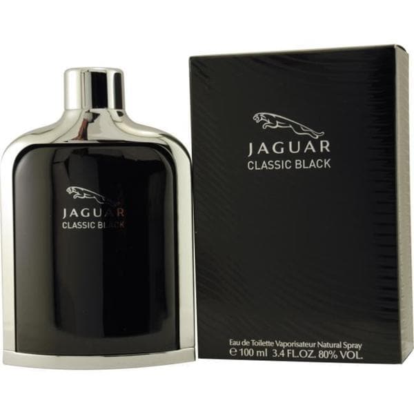 Shop Jaguar Classic Black Men's 3.4-ounce Eau de Toilette Spray - Free ...