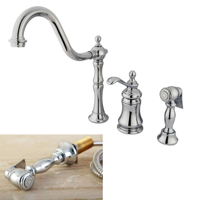Templeton Chrome Single-handle Kitchen Faucet