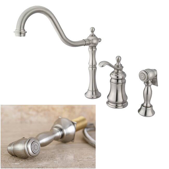 Templeton Satin Nickel Single-handle Kitchen Faucet