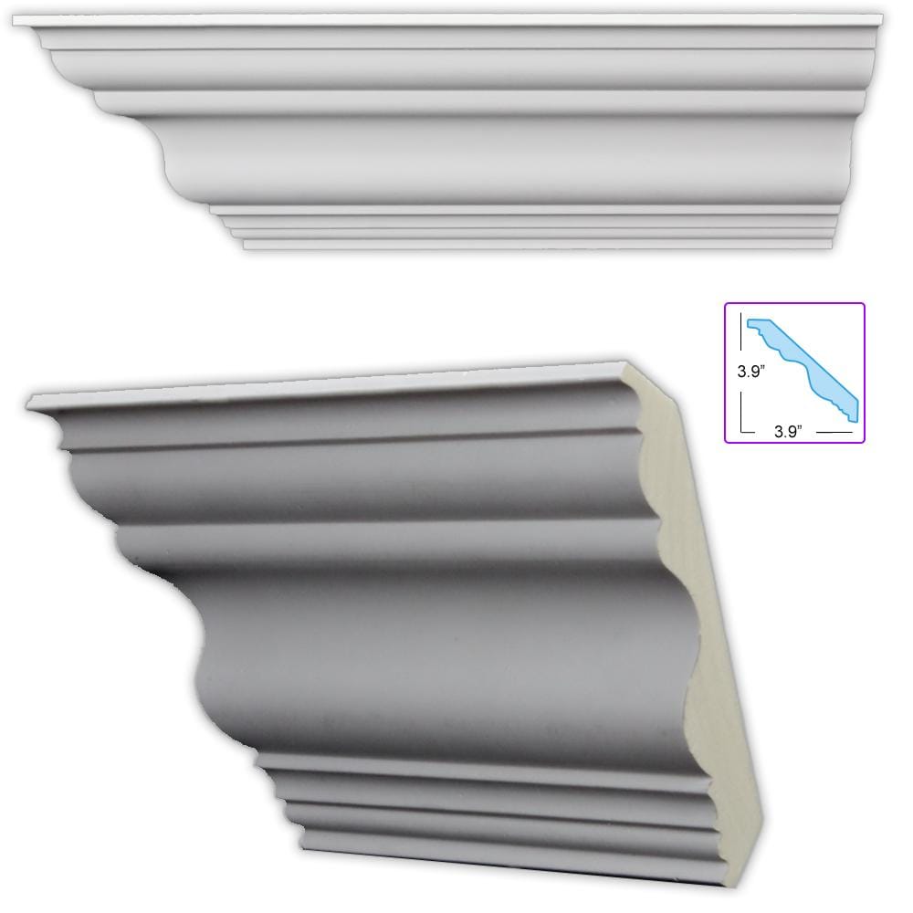 Traditional 5.5 inch Crown Molding (8 Pack)