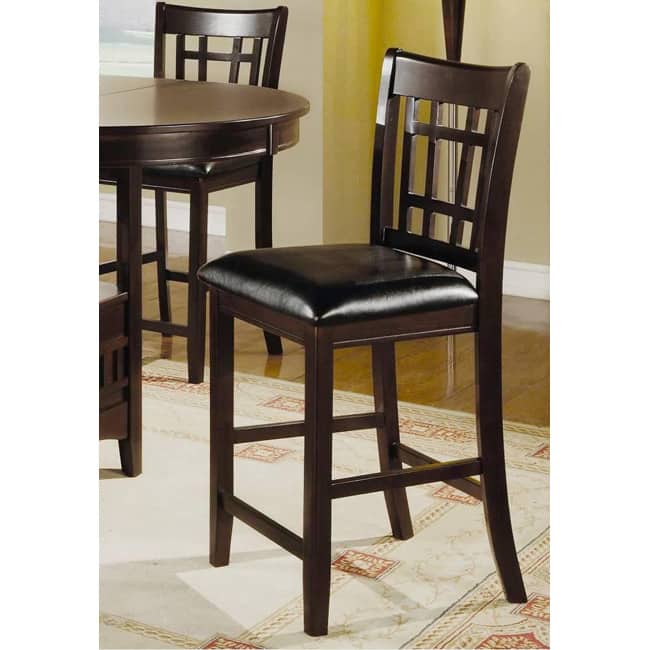 Merlot Splendor Counter Stools (Set of 2)
