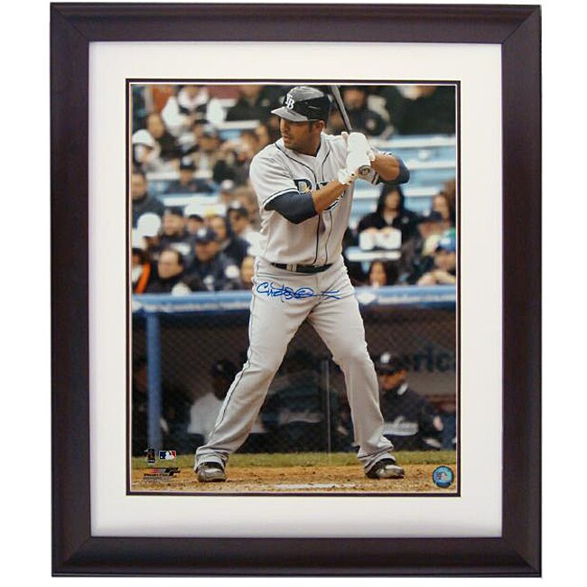 Shop Carlos Pena Autographed Deluxe Frame Photograph - Free Shipping ...