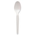 Dixie Medium-Weight White Plastic Spoons (Case of 1,000)