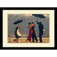 Shop Jack Vettriano 'The Waltzers' Framed Canvas Art - On Sale - Free ...