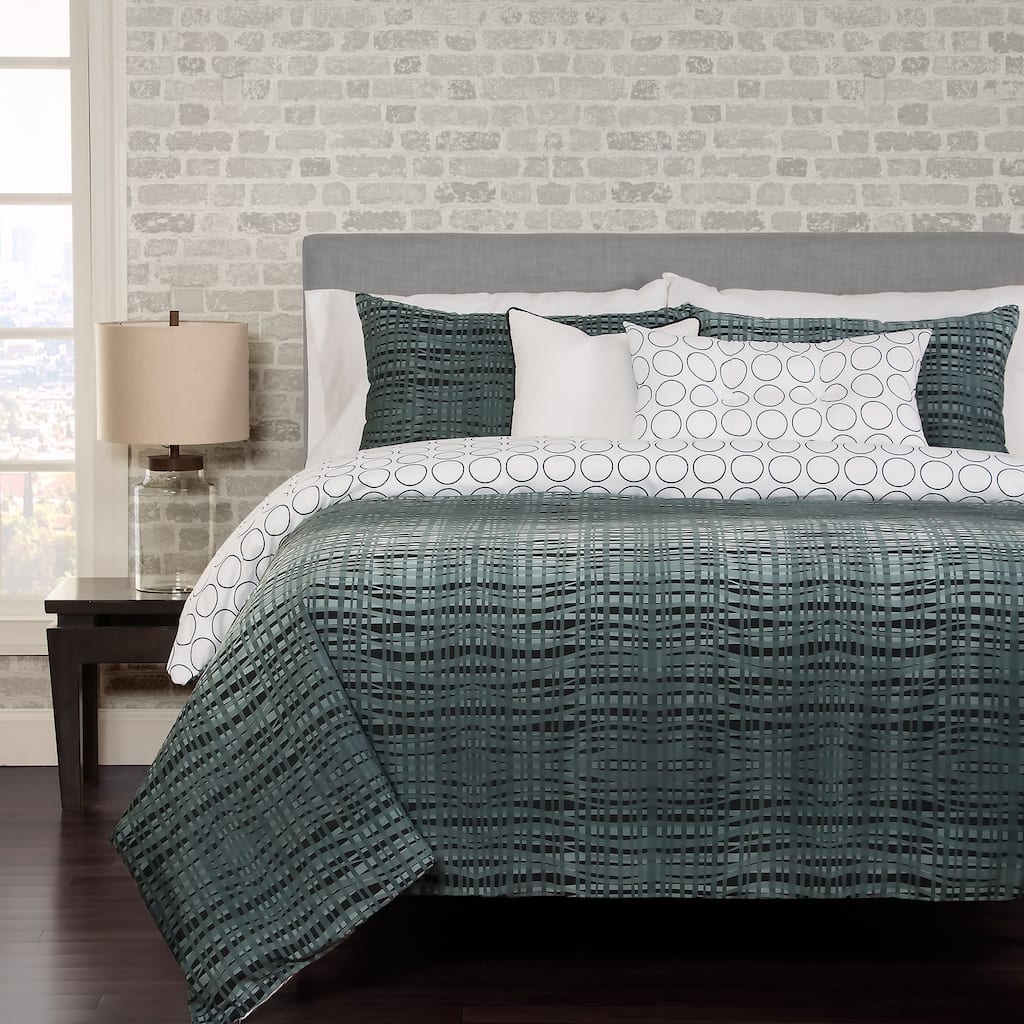 Interweave 6-piece Duvet Cover Set with Duvet Insert