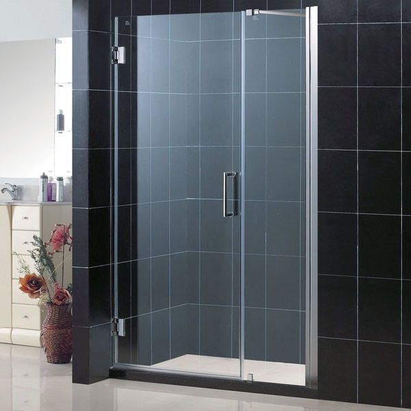 DreamLine Unidoor Frameless 45-46-inch Wide Adjustable Shower Door ...