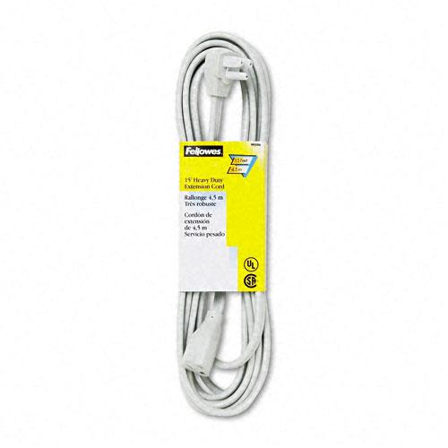 Shop Fellowes Indoor HeavyDuty Grey Extension Cord Free Shipping On