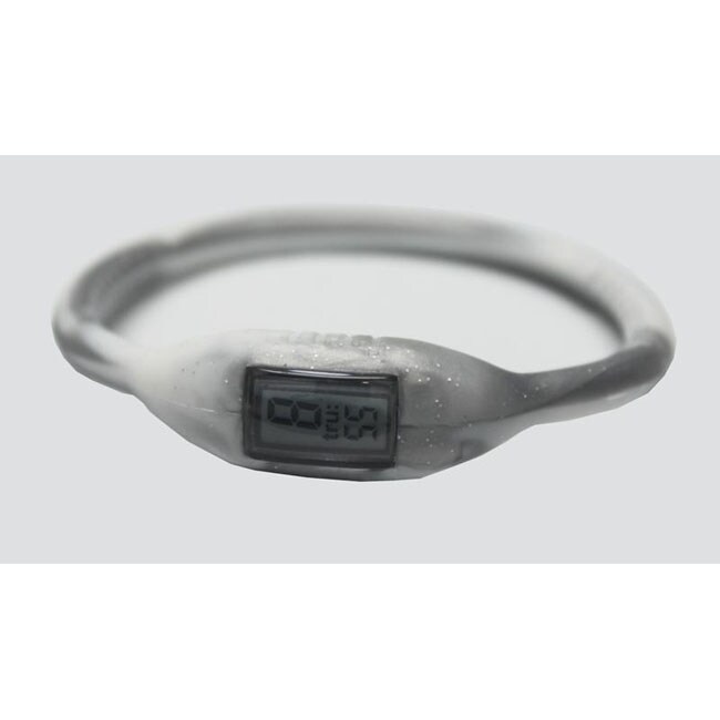 silver white sport band