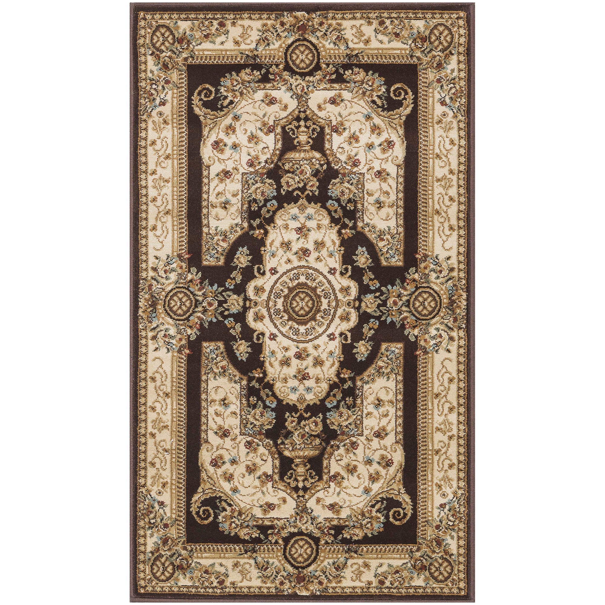 Primeval Beige Oriental Rug (23 X 39)