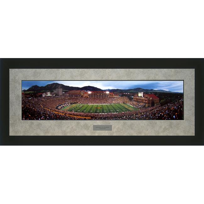 Shop Christopher Gjevre 'University of Colorado' Framed Wall Art Free