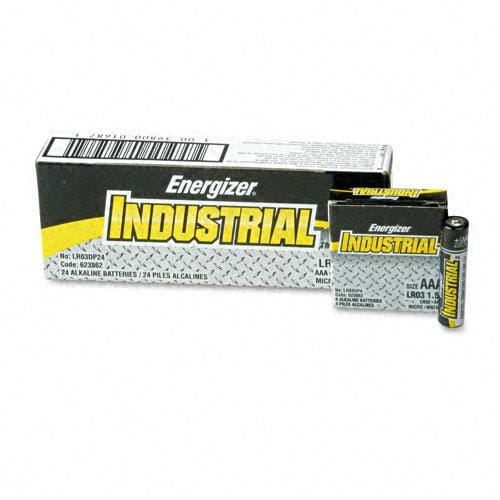 Energizer Industrial Alkaline Aaa Batteries (case Of 24)