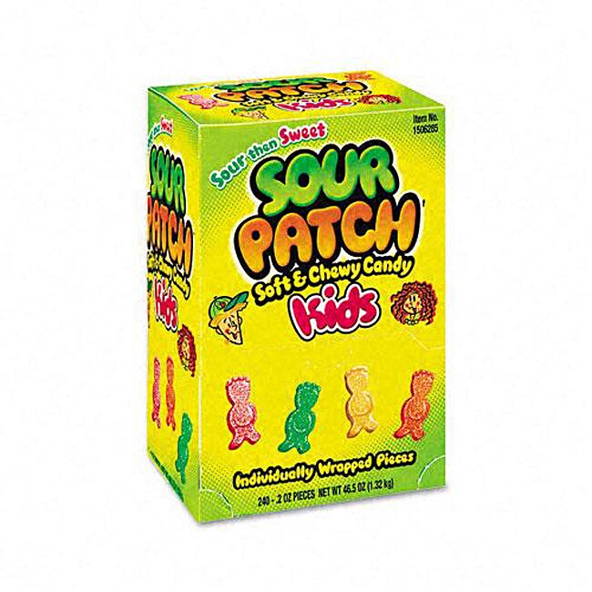 Shop Cadbury Adams Sour Patch Fruit Candy Box Free Shipping On Orders