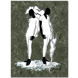 Garner Lewis 'The Apology' Canvas Art Trademark Fine Art Canvas