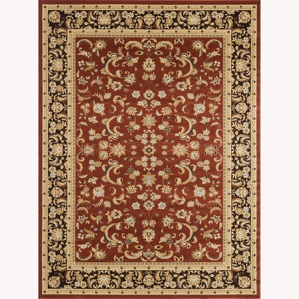 Primeval Red Oriental Rug - 9'2 x 12'7