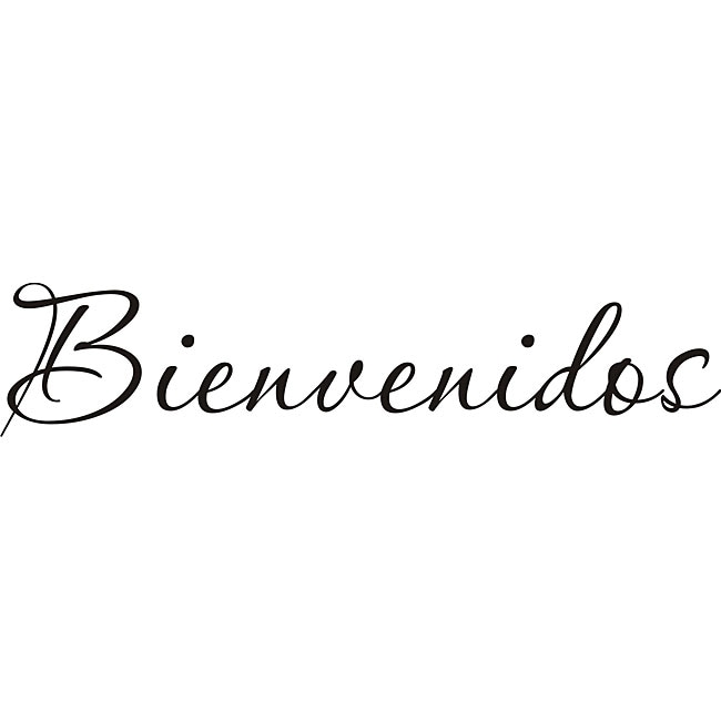 Bienvenidos Vinyl Art Quote