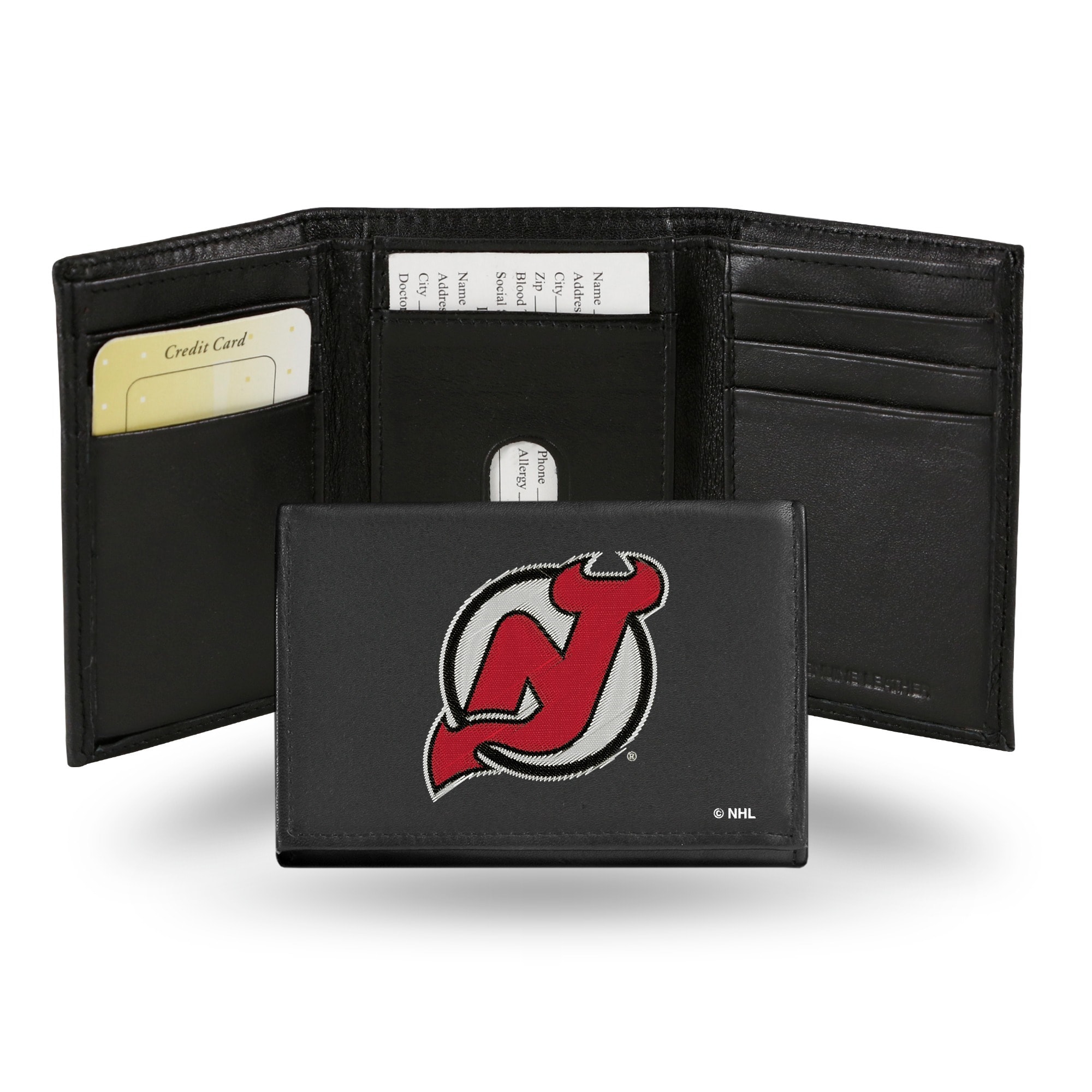 nhl jersey wallet