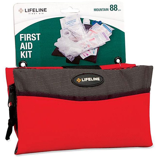 Shop Lifeline First Aid Mountain 88pc First Aid Kit (Pack of 6) Free