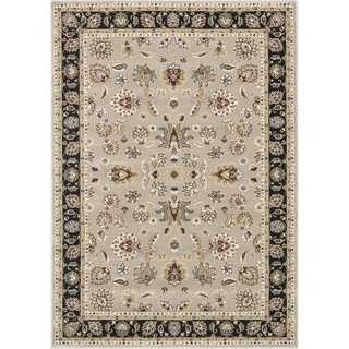 Primeval Tan/ Charcoal Oriental Rug (3'10 x 5'7) Alexander Home 3x5   4x6 Rugs