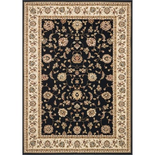 Primeval Black/ Ivory Oriental Rug (3'10 x 5'7) Alexander Home 3x5   4x6 Rugs