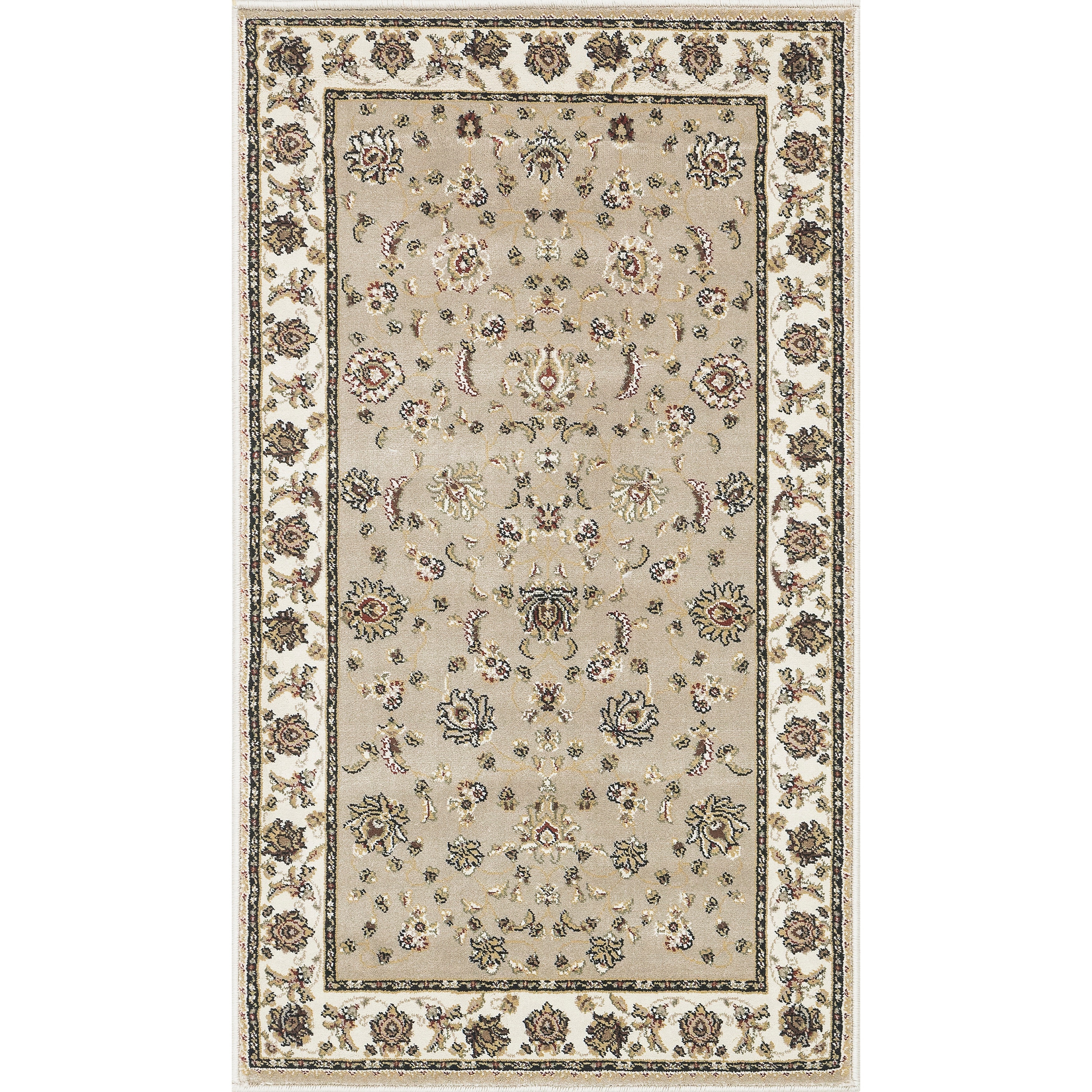 Primeval Beige Oriental Rug (2 X 3)