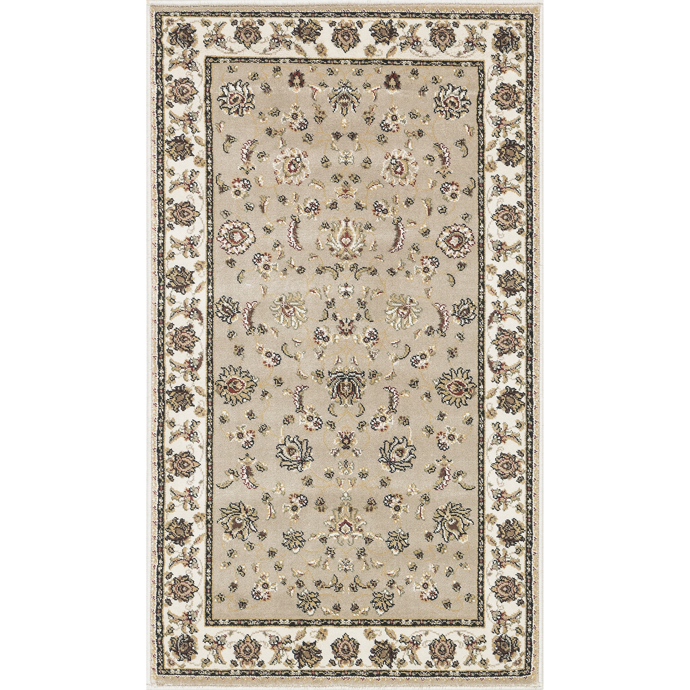 Primeval Beige Oriental Rug (23 X 39)