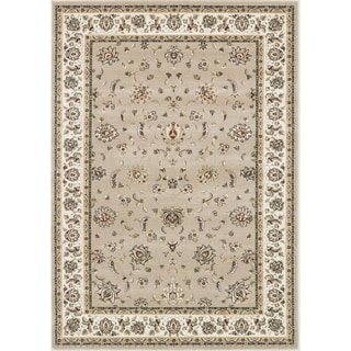 Primeval Beige Oriental Rug (3'10 x 5'7) Alexander Home 3x5   4x6 Rugs