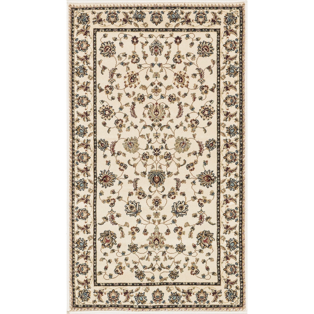 Primeval Ivory Oriental Rug (23 X 39)