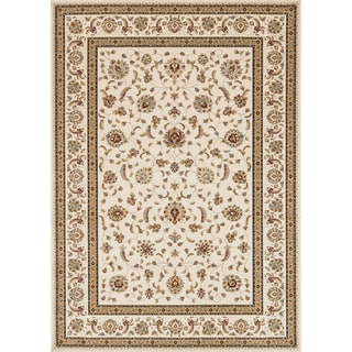 Primeval Ivory Oriental Rug (7'7 x 10'6) Alexander Home 7x9   10x14 Rugs