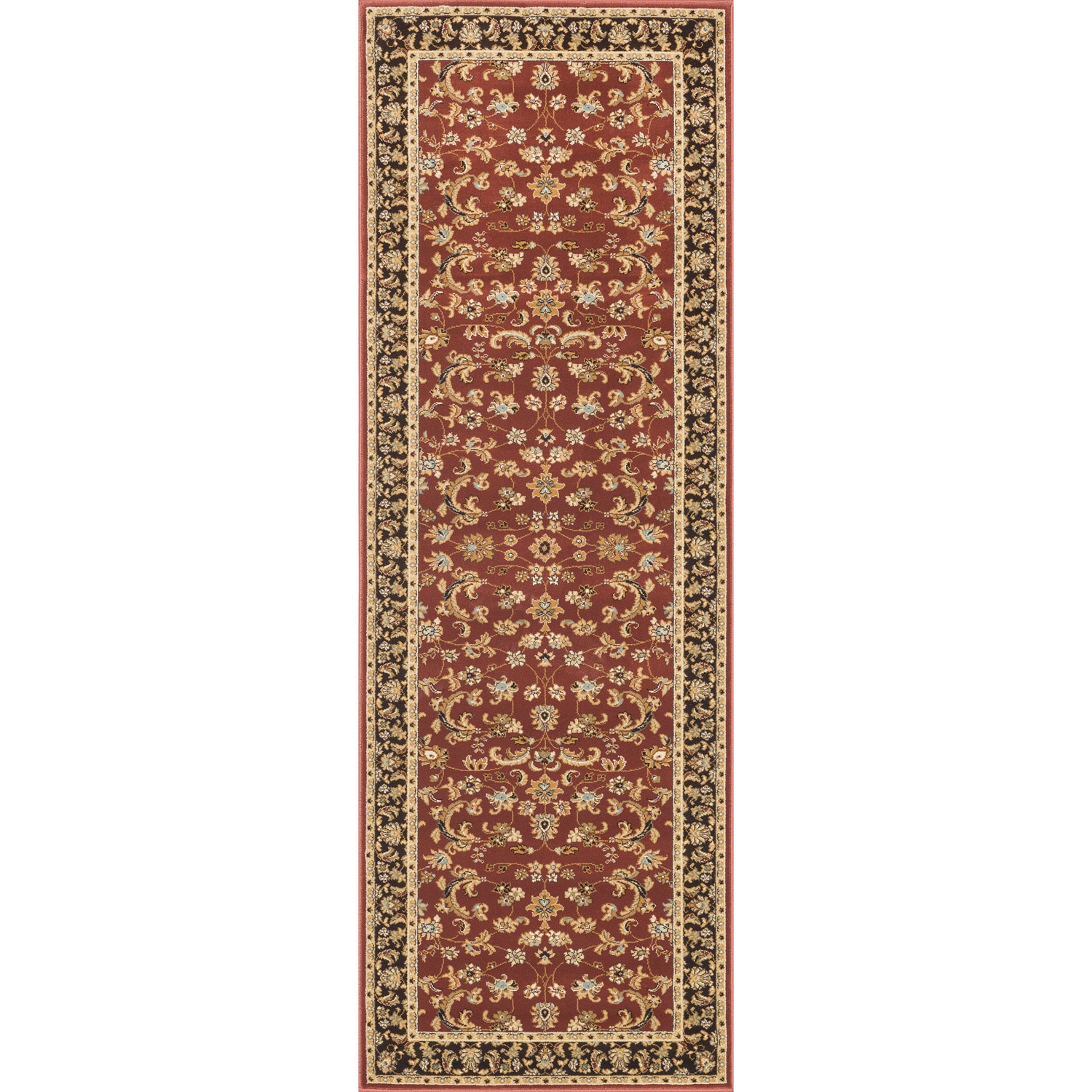 Primeval Red Oriental Rug (28 X 77)