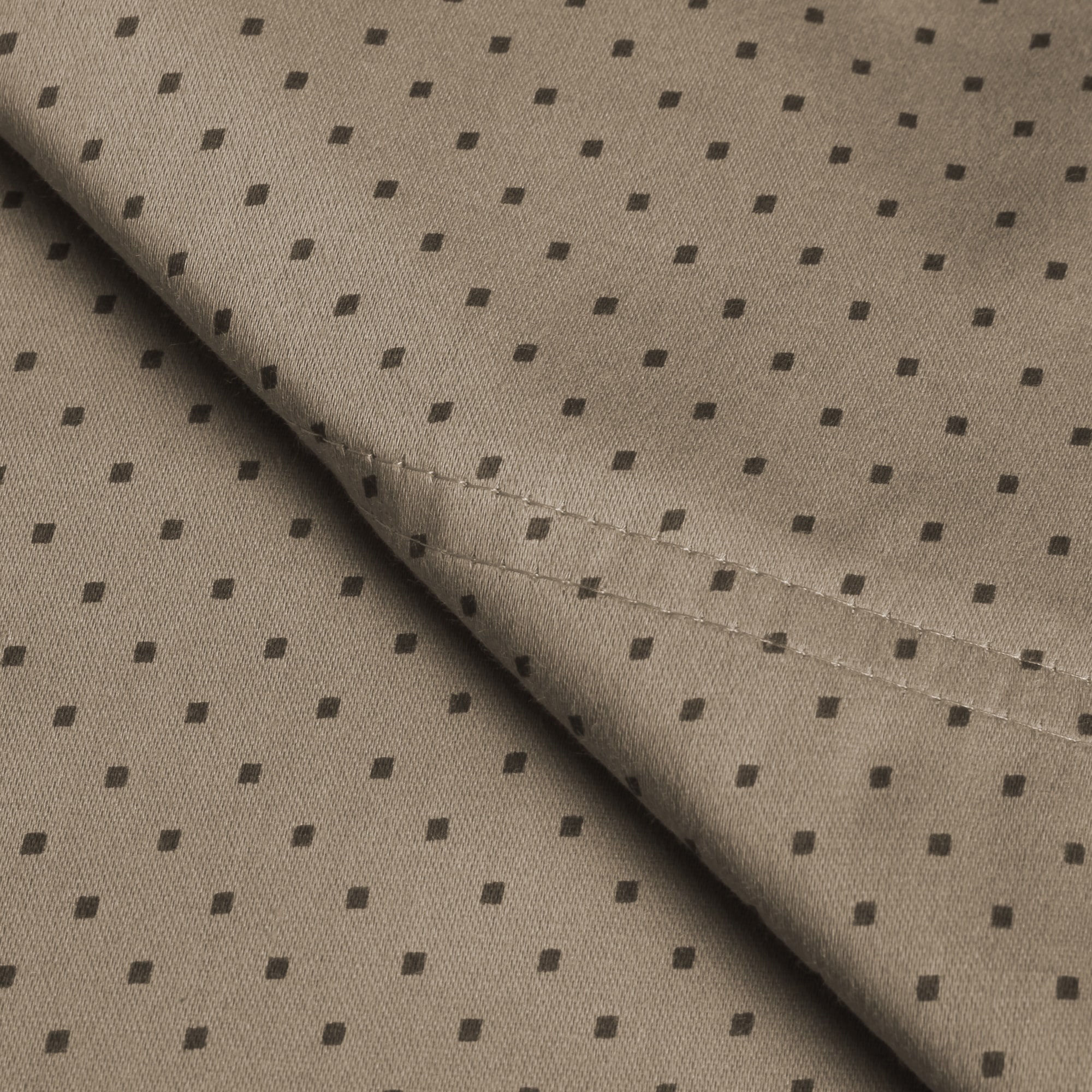 Carlton Printed Dot Twin size Sateen Sheet Set