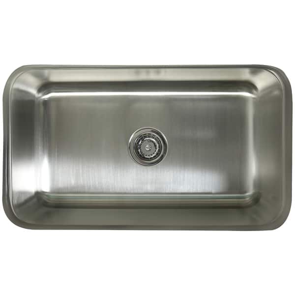 Shop Single Bowl 30 Inch Stainless Steel Undermount Kitchen Sink