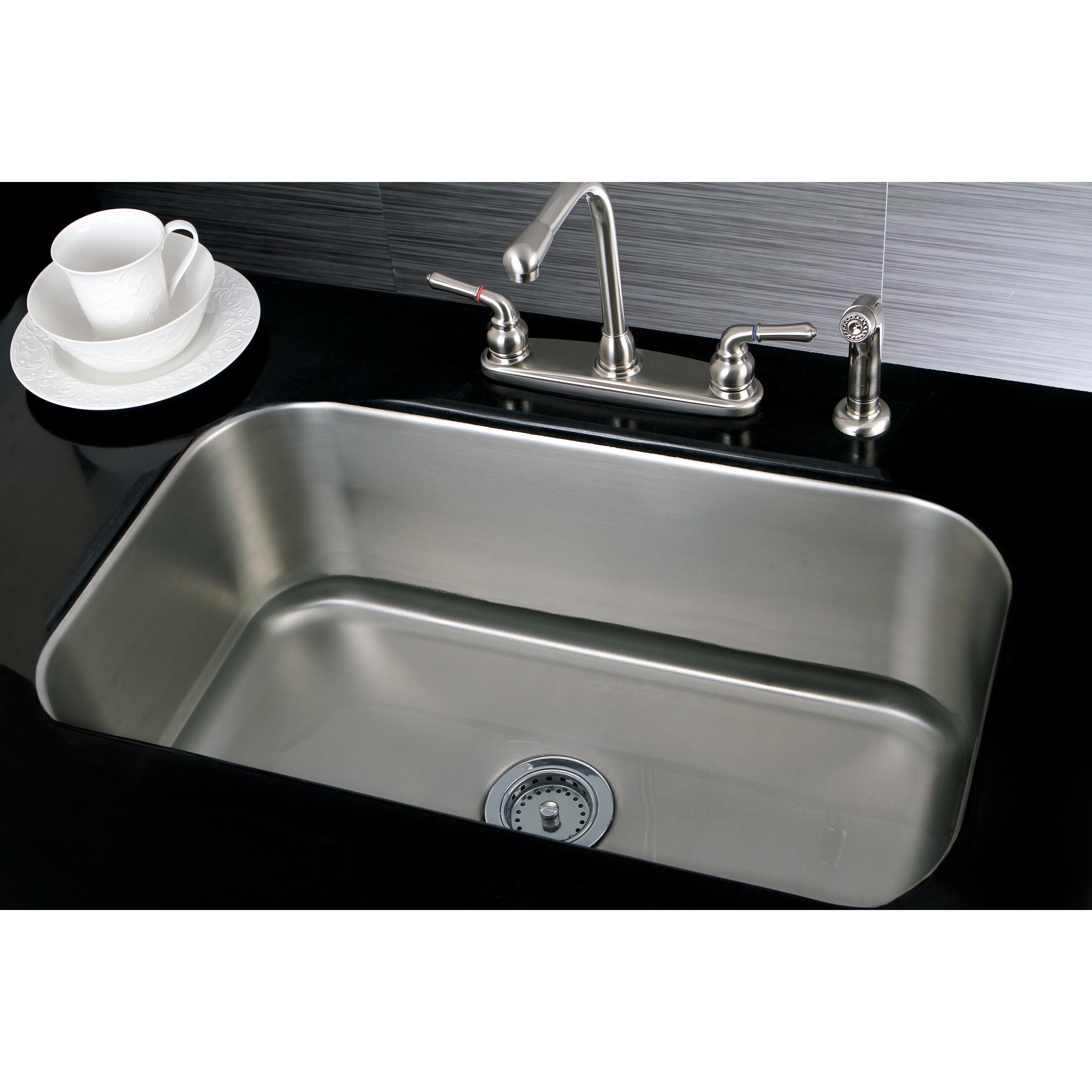 Shop Single Bowl 30 Inch Stainless Steel Undermount Kitchen Sink