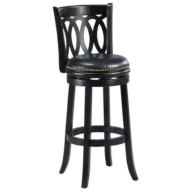 Cameron Cappuccino Spiral Back Swivel Bar Stool