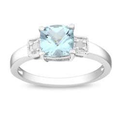 Aquamarine,Gemstone Rings - Engagement, Wedding, And More - Overstock ...