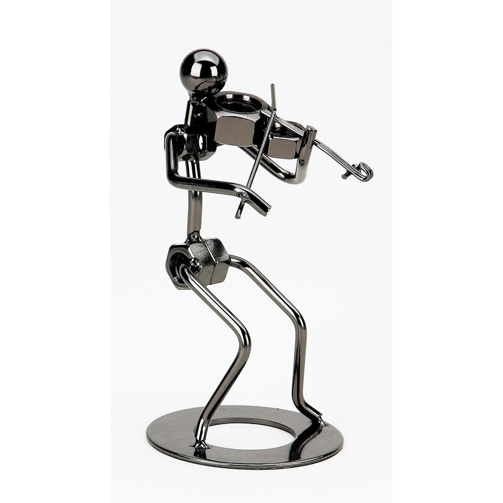 Decorative Violist Metal Figurines