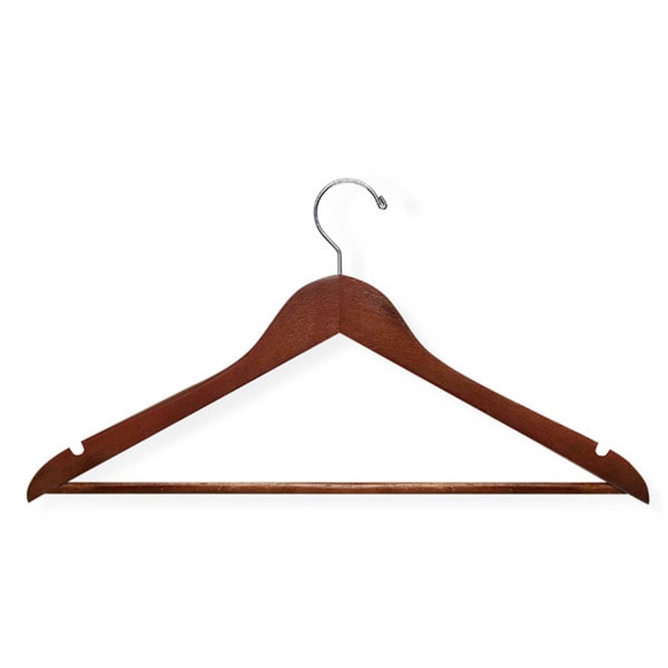 wooden closet hangers