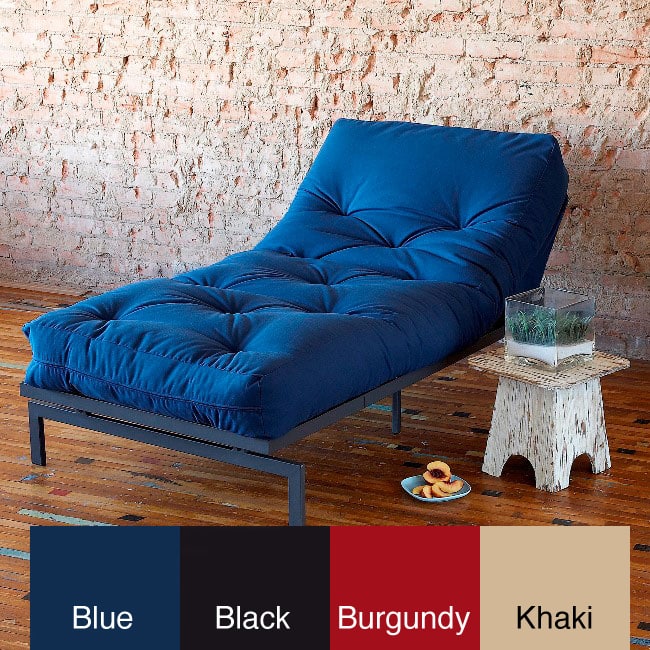 Elson Adjustable Chaise/Bed with 8-inch Tufted Mattress