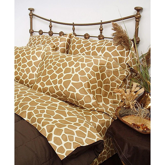 Giraffe Safari Twin Xl Size Sheet Set Overstock 5583313