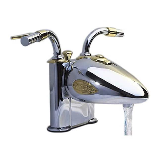 Designer Motorcycle 4-inch Centerset Lavatory Faucet