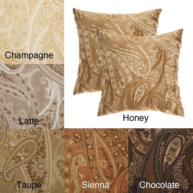 Geneva 18-inch Decorative Pillows (Set of 2)